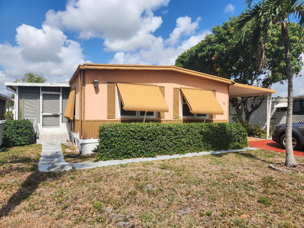 A photo of the home
